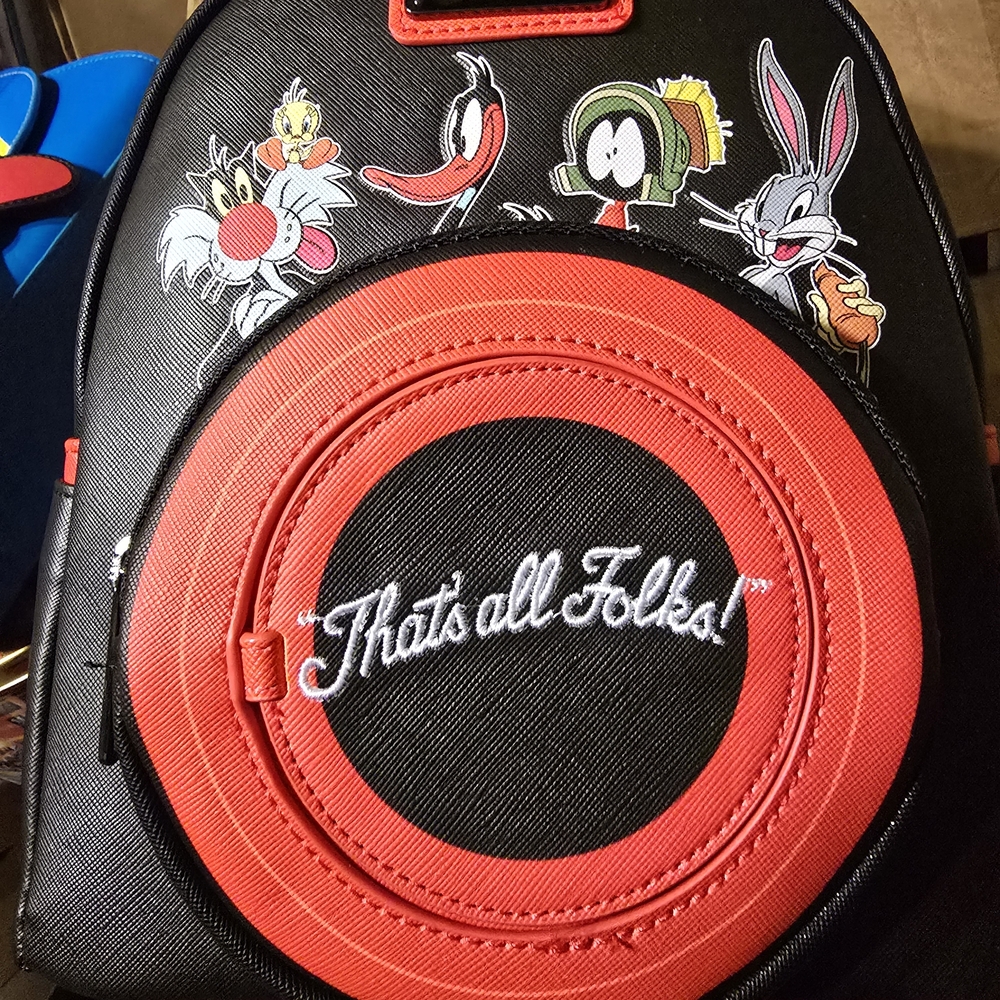 Warner Bros. Looney Tunes Black and Red Bag